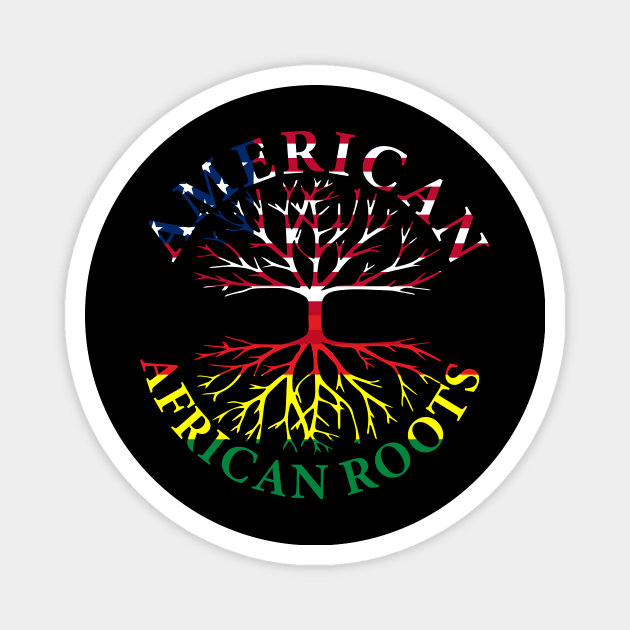 African American Roots Magnet by Dotty42